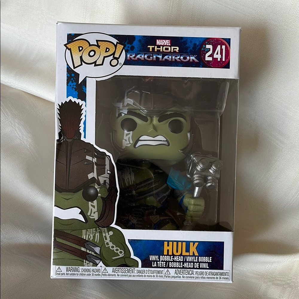 Funko Pop Marvel Thor Ragnarok Hulk Vinyl Figure